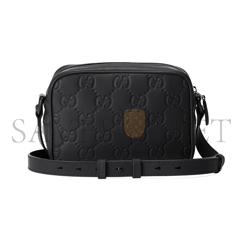 GUCCI GG RUBBER-EFFECT MINI BAG 771321 (19*13*5.5cm)